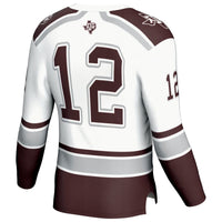 #12 Texas A&M Aggies GameDay Greats Hockey Fashion Jersey – White