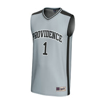 #1 Providence Friars GameDay Greats Lightweight Basketball Fashion Jersey - Silver