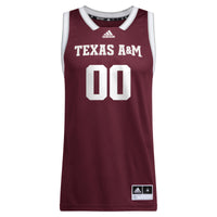 Texas A&M Aggies adidas Pick-A-Player NIL Basketball Jersey - Maroon