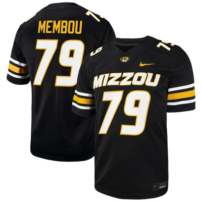 Armand Membou Missouri Tigers Nike Alumni Game Jersey - Black