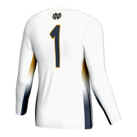 #1 Notre Dame Fighting Irish GameDay Greats Lightweight Volleyball Jersey - White