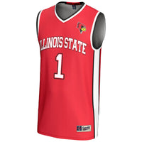 #1 Illinois State Redbirds GameDay Greats Lightweight Basketball Jersey - Red