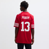 San Francisco 49ers Brock Purdy Nike Scarlet Game Player Jersey