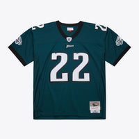 Philadelphia Eagles Duce Staley Mitchell & Ness Midnight Green 2002 Legacy Replica Jersey