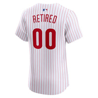 Philadelphia Phillies Nike White Home Elite Pick-A-Player Retired Roster Jersey