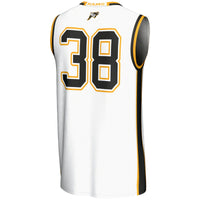 #38 VCU Rams GameDay Greats Lightweight Basketball Jersey - White