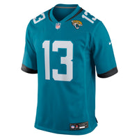 Jacksonville Jaguars Tim Jones Nike Teal Team Game Jersey