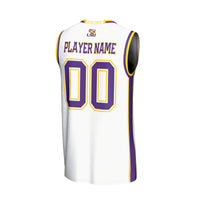LSU Tigers GameDay Greats Lightweight Collegiate Basketball NIL Pick-A-Player Fashion Jersey - White