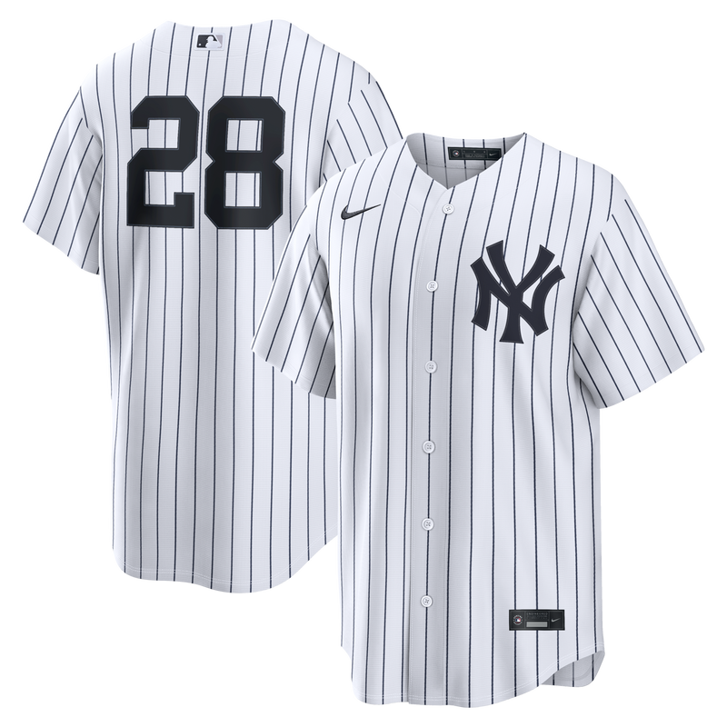 New York Yankees Austin Wells Nike White Home Replica Jersey