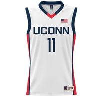 Lou Lopez-Senechal UConn Huskies GameDay Greats Lightweight Basketball Alumni Jersey - White