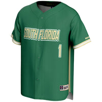 #1 South Florida Bulls GameDay Greats Lightweight Baseball Fashion Jersey - Green