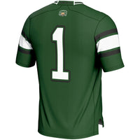 #1 Ohio Bobcats GameDay Greats Endzone Football Jersey - Green