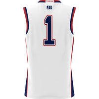 #1 Jackson State Tigers GameDay Greats Lightweight Basketball Jersey - White
