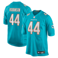 Miami Dolphins Chop Robinson Nike Aqua Game Jersey