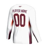 Virginia Tech Hokies GameDay Greats NIL Lightweight Volleyball Jersey - White