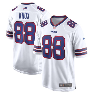 Buffalo Bills Dawson Knox Nike White Away Game Player Jersey