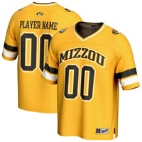 Missouri Tigers GameDay Greats NIL Pick-A-Player Football Fashion Jersey - Gold