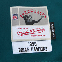 Philadelphia Eagles Brian Dawkins Mitchell & Ness Green Legacy Replica Jersey