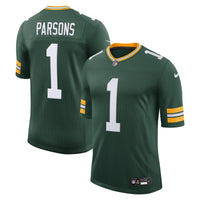 Green Bay Packers Micah Parsons Nike Green Vapor Untouchable Stitched Limited Jersey