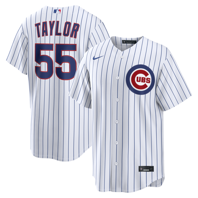 Chicago Cubs Tyrone Taylor Nike White Home Replica Jersey