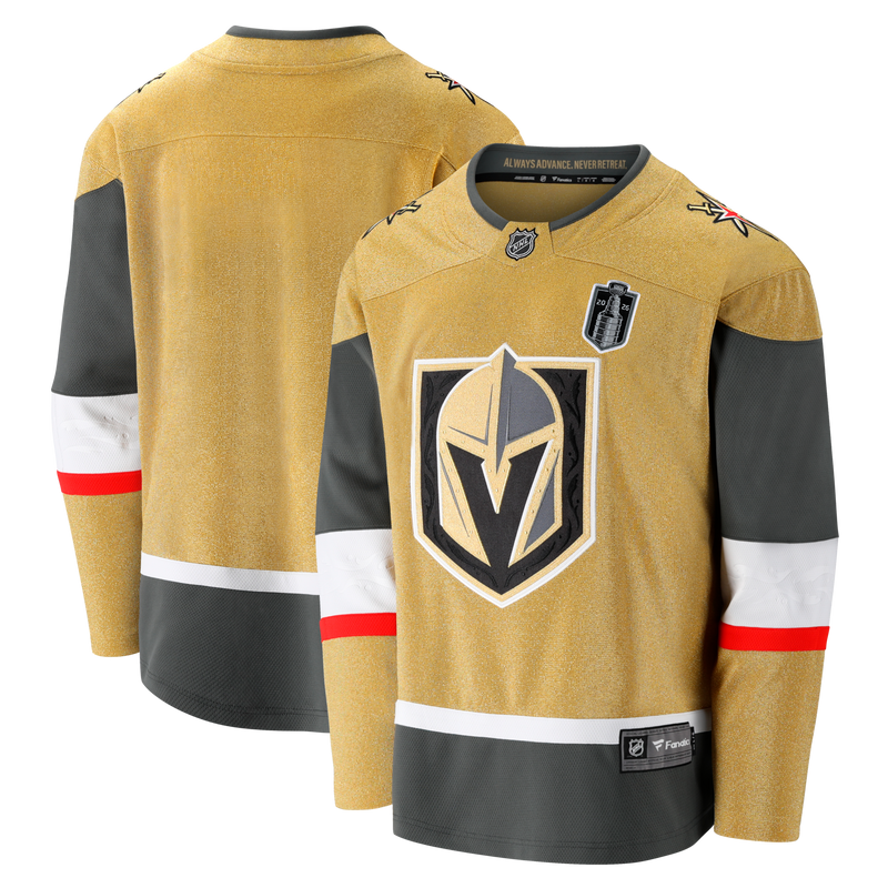 Vegas Golden Knights Fanatics Gold 2026 Stanley Cup Final Breakaway Jersey