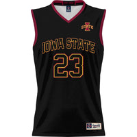 #23 Iowa State Cyclones GameDay Greats Lightweight Basketball Jersey - Black