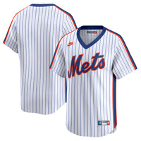 New York Mets Nike White Cooperstown Collection Limited Jersey