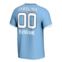 North Carolina Tar Heels GameDay Greats NIL Pick-A-Player Lightweight Softball Mascot Jersey - Carolina Blue