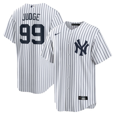 New York Yankees Aaron Judge Nike White Home Replica Player Name Jersey