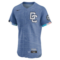 Washington Nationals Nike Blue 2025 City Connect Elite Jersey