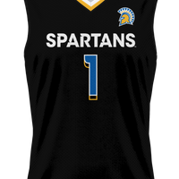 #1 San Jose State Spartans GameDay Greats Lightweight Basketball Jersey - Black