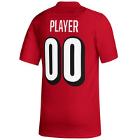 Louisville Cardinals adidas NIL Pick-A-Player Replica Football Jersey - Red