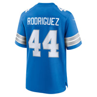Detroit Lions Malcolm Rodriguez Nike Blue Game Jersey