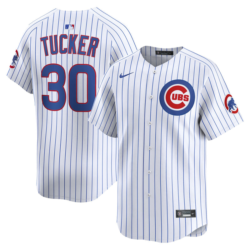 Chicago Cubs Kyle Tucker Nike White Home Limited Player Jersey
