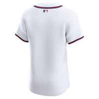 Atlanta Braves Nike White Home Elite Jersey