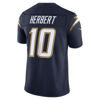 Los Angeles Chargers Justin Herbert Nike Navy Alternate Super Chargers Vapor F.U.S.E. Stitched Limited Jersey