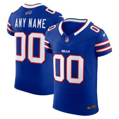 Buffalo Bills Nike Royal Vapor F.U.S.E. Elite Custom Jersey