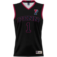#1 Pennsylvania Quakers GameDay Greats Lightweight Basketball Jersey - Black