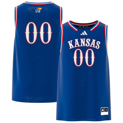 #00 Kansas Jayhawks adidas Swingman Jersey - Royal