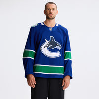 Vancouver Canucks Fanatics Blue Home Authentic Pro Jersey