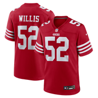 San Francisco 49ers Patrick Willis Nike Scarlet Retired Player Game Jersey