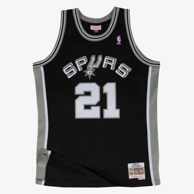 San Antonio Spurs Mitchell & Ness Swingman Jersey Road Tim Duncan 1998-99