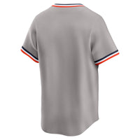 Detroit Tigers Nike Gray Cooperstown Collection Limited Jersey