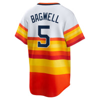 Houston Astros Jeff Bagwell Nike White Home Cooperstown Collection Player Jersey
