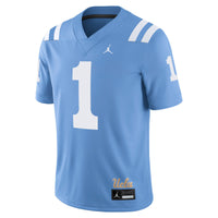 Jordan Brand #1 Light Blue UCLA Bruins Alternate Game Jersey