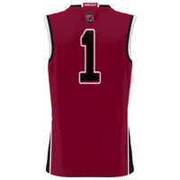 #1 South Carolina Gamecocks GameDay Greats Lightweight Basketball Fashion Jersey - Garnet