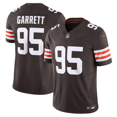 Cleveland Browns Myles Garrett Nike Brown Vapor F.U.S.E. Limited Jersey