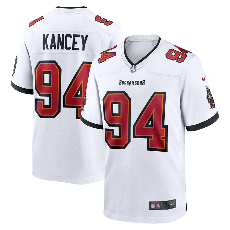Tampa Bay Buccaneers Calijah Kancey Nike White Game Jersey