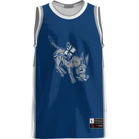 Colorado School of Mines Orediggers GameDay Greats Lightweight Basketball Jersey - Blue