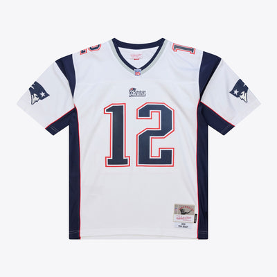 New England Patriots Tom Brady Mitchell & Ness White 2000 Legacy Replica Jersey